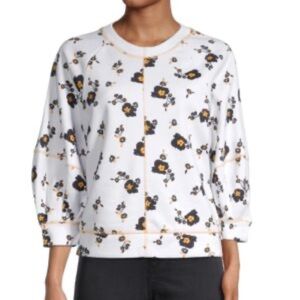 Tanya Taylor xs Josephine sweatshirt puff sleeve